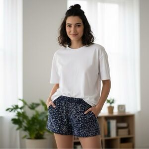 PINK Victoria's Secret Navy Boxer Shorts